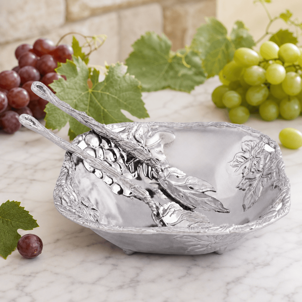 Arthur Court Grape Grape Salad Set 3-Pc