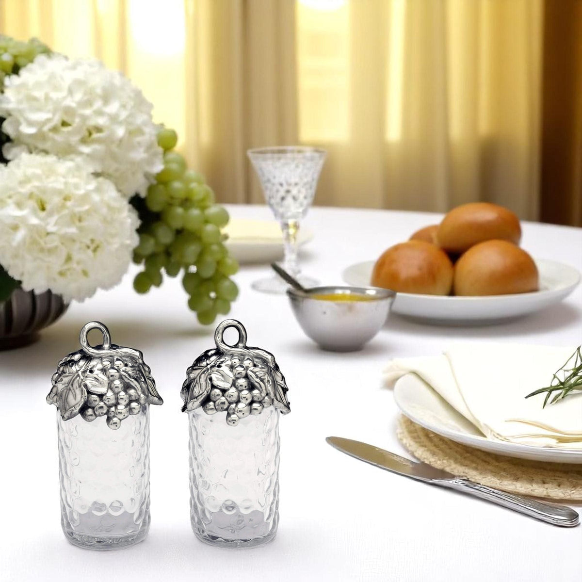 Arthur Court Grape Grape Salt and Pepper Set