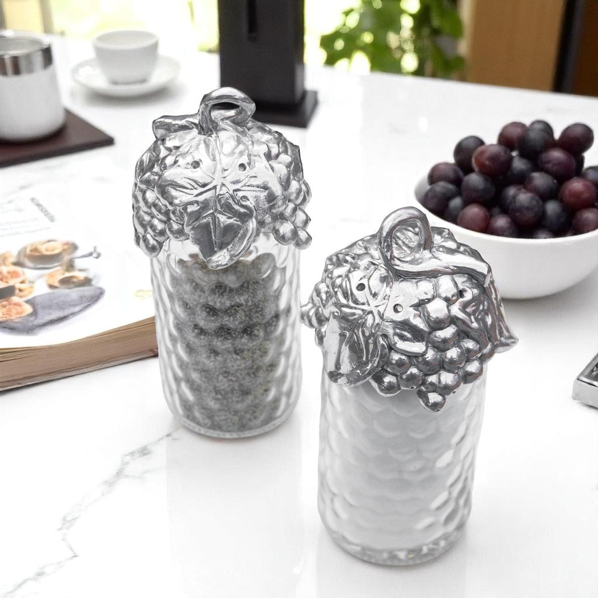 Arthur Court Grape Grape Salt and Pepper Set