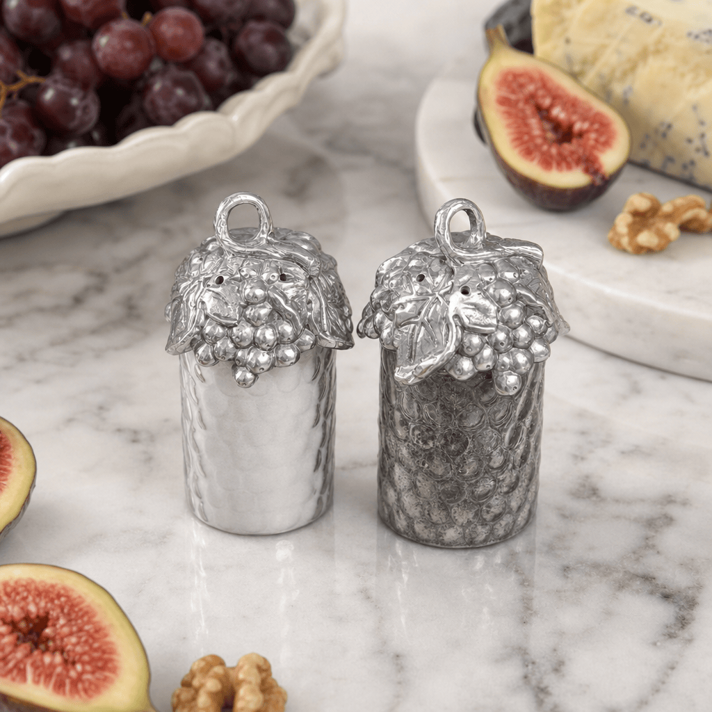Arthur Court Grape Grape Salt and Pepper Set