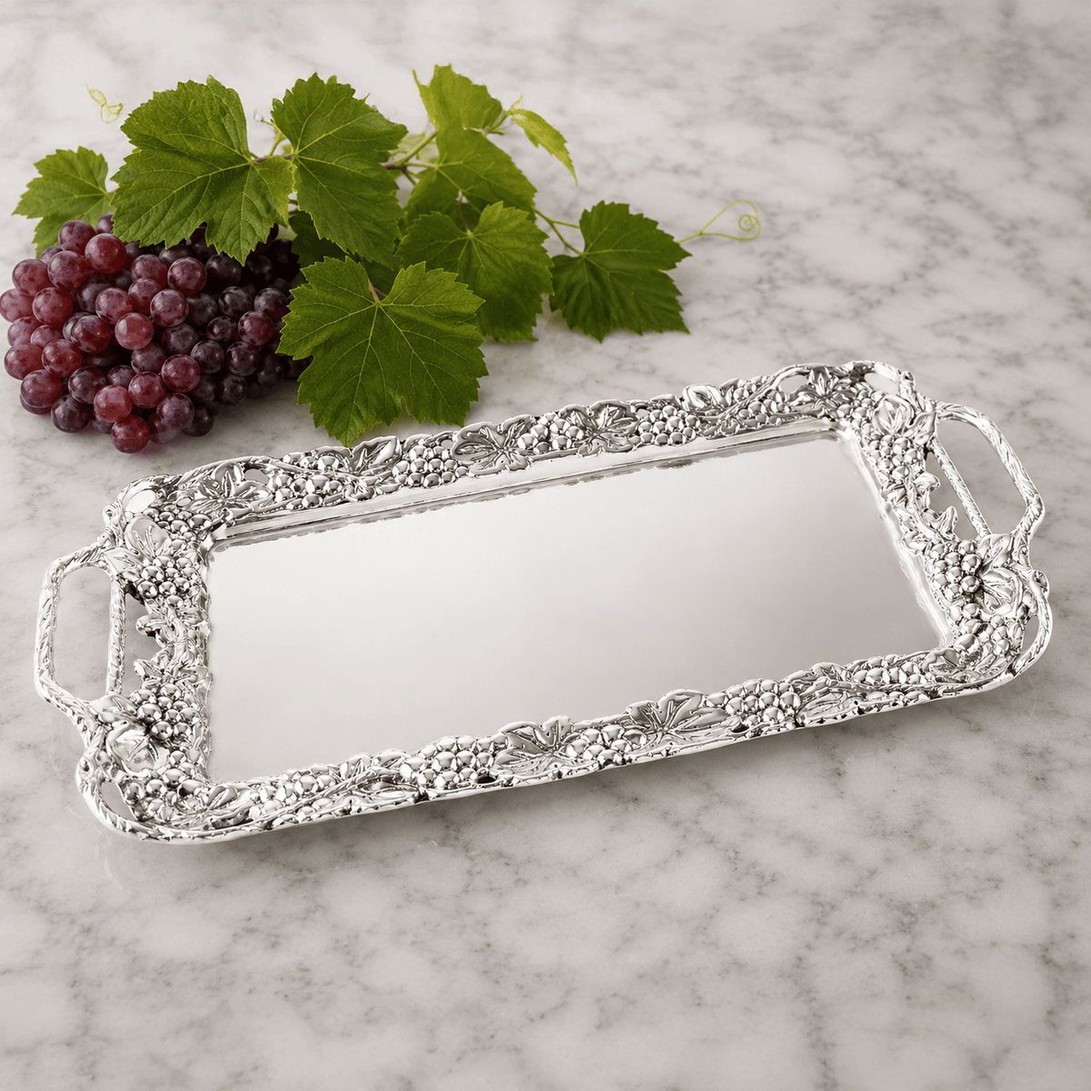 Arthur Court Grape Grape Serving Tray