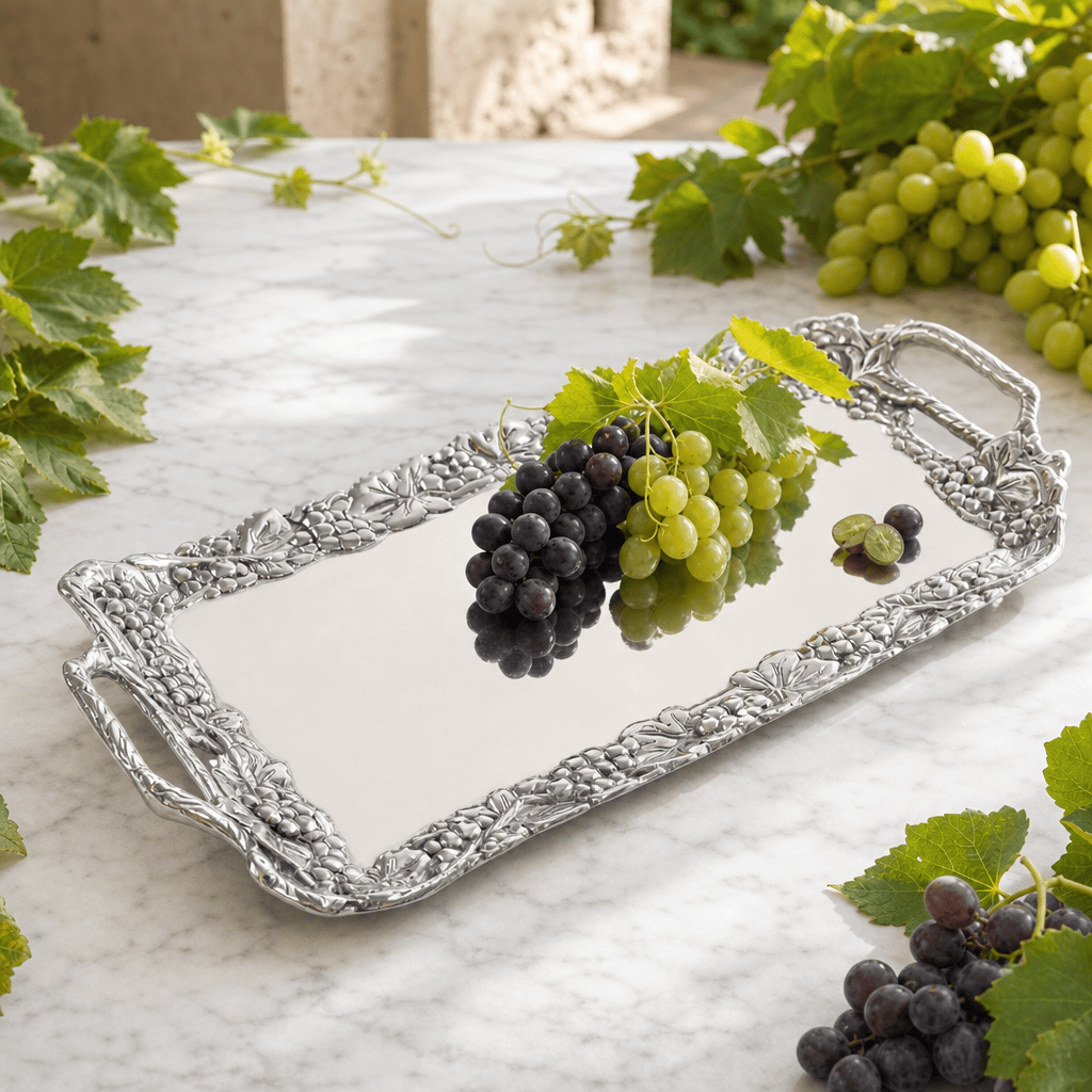 Arthur Court Grape Grape Serving Tray