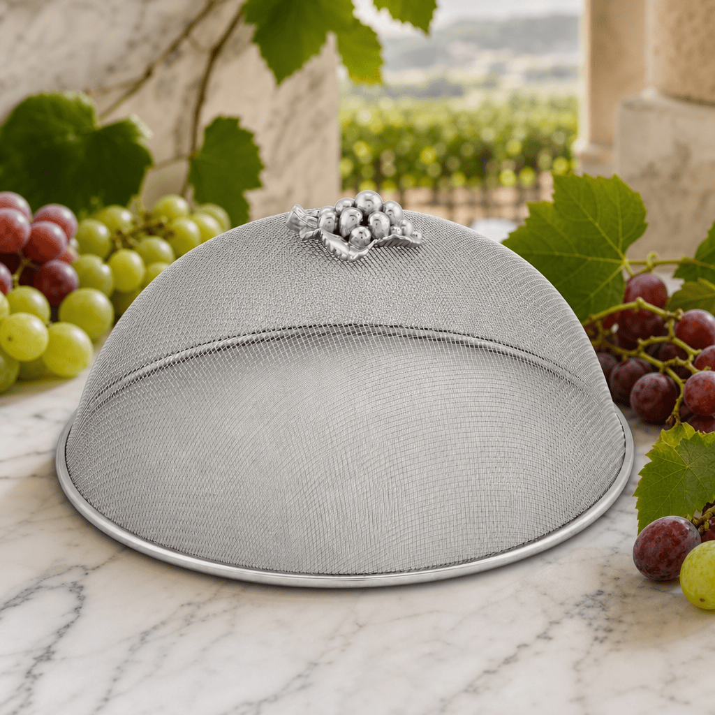 Arthur Court Grape Grape Stainless Mesh Picnic Cover