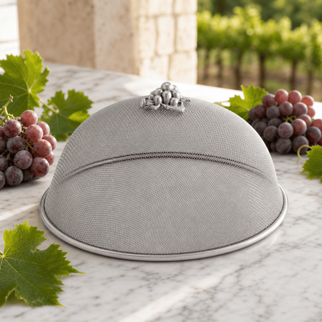 Arthur Court Grape Grape Stainless Mesh Picnic Cover