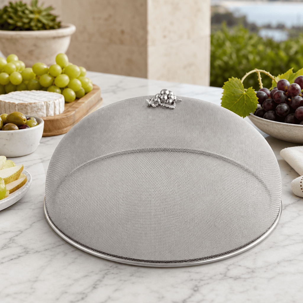 Arthur Court Grape Grape Stainless Mesh Picnic Cover