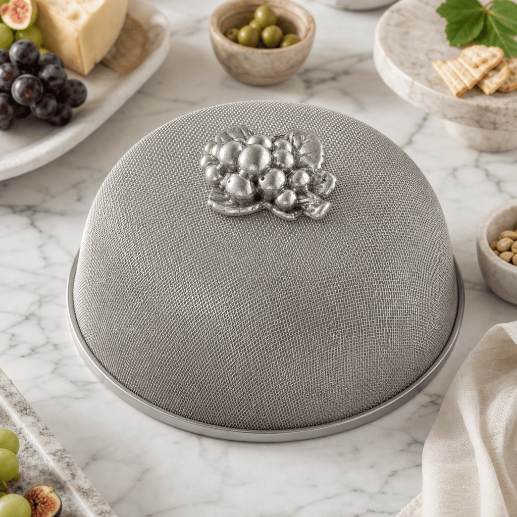 Arthur Court Grape Grape Stainless Mesh Picnic Cover