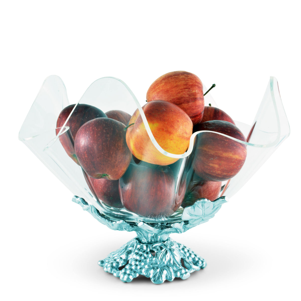Arthur Court Grape Grape Stand Acrylic Bowl 11