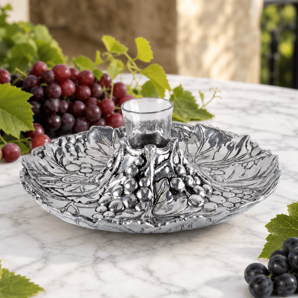 Arthur Court Grape Grape Tidbit tray