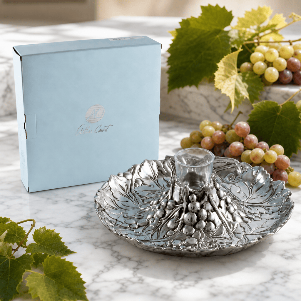 Arthur Court Grape Grape Tidbit tray