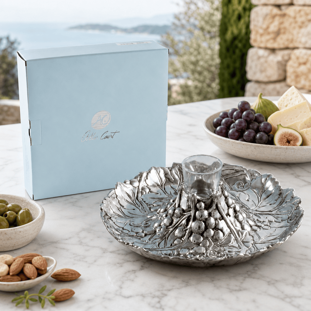 Arthur Court Grape Grape Tidbit tray