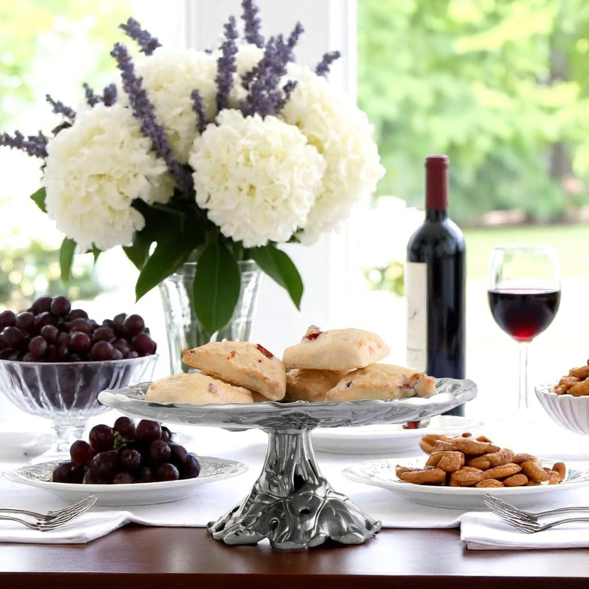 Arthur Court Grape Grape Treat / Cookie Stand