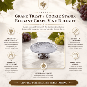 Arthur Court Grape Grape Treat / Cookie Stand