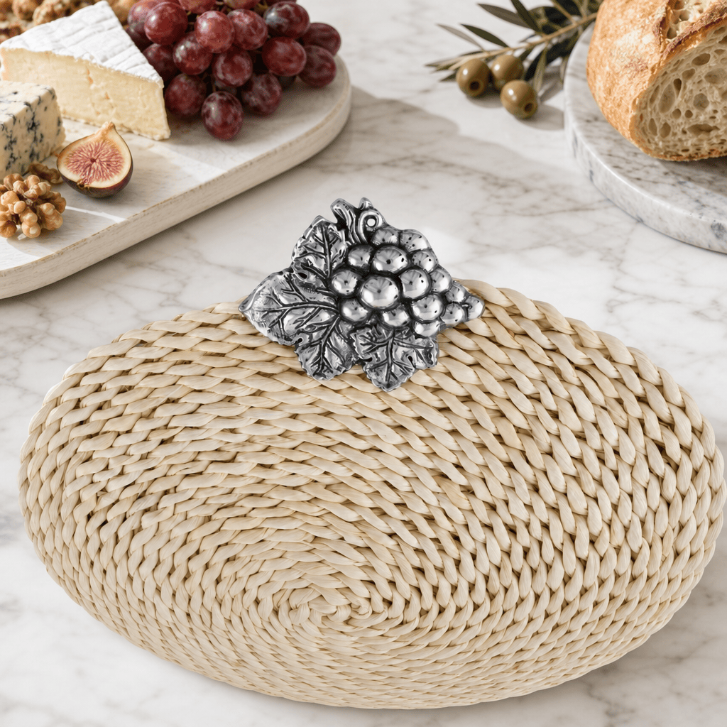Arthur Court Grape Grape Twisted Seagrass Placemats - set of 4