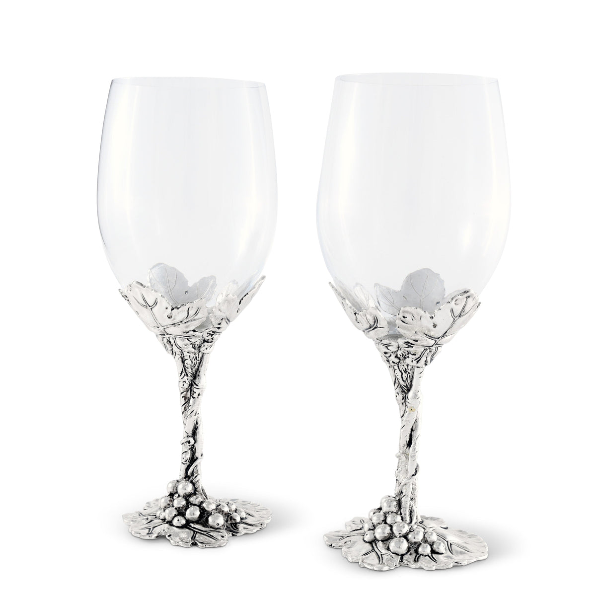 Arthur Court Grape Grape Wine Glasses