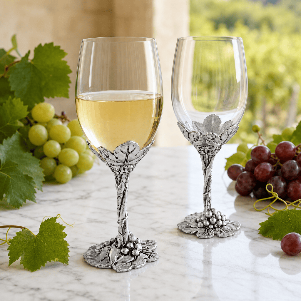 Arthur Court Grape Grape Wine Glasses