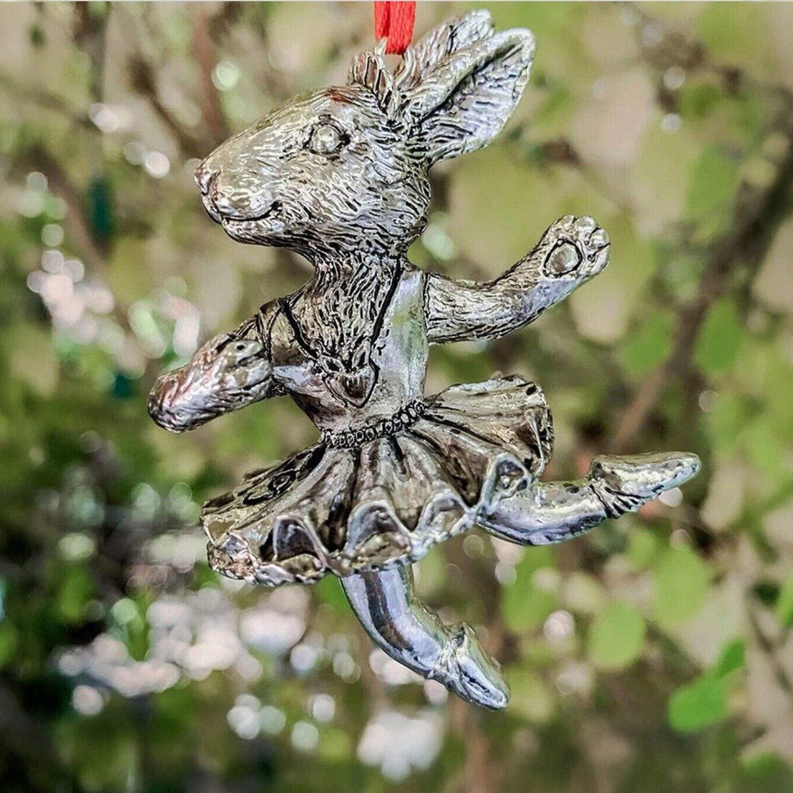 Arthur Court Holidays 2019 Bunny Ballerina Ornament Bunny Annual Christmas Ornament