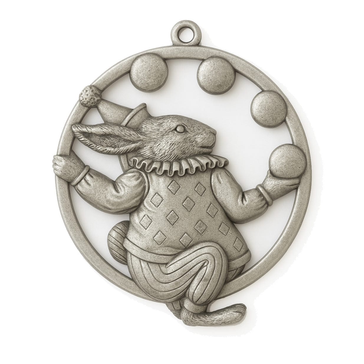 Arthur Court Holidays 2025 Bunny Circus Ornament