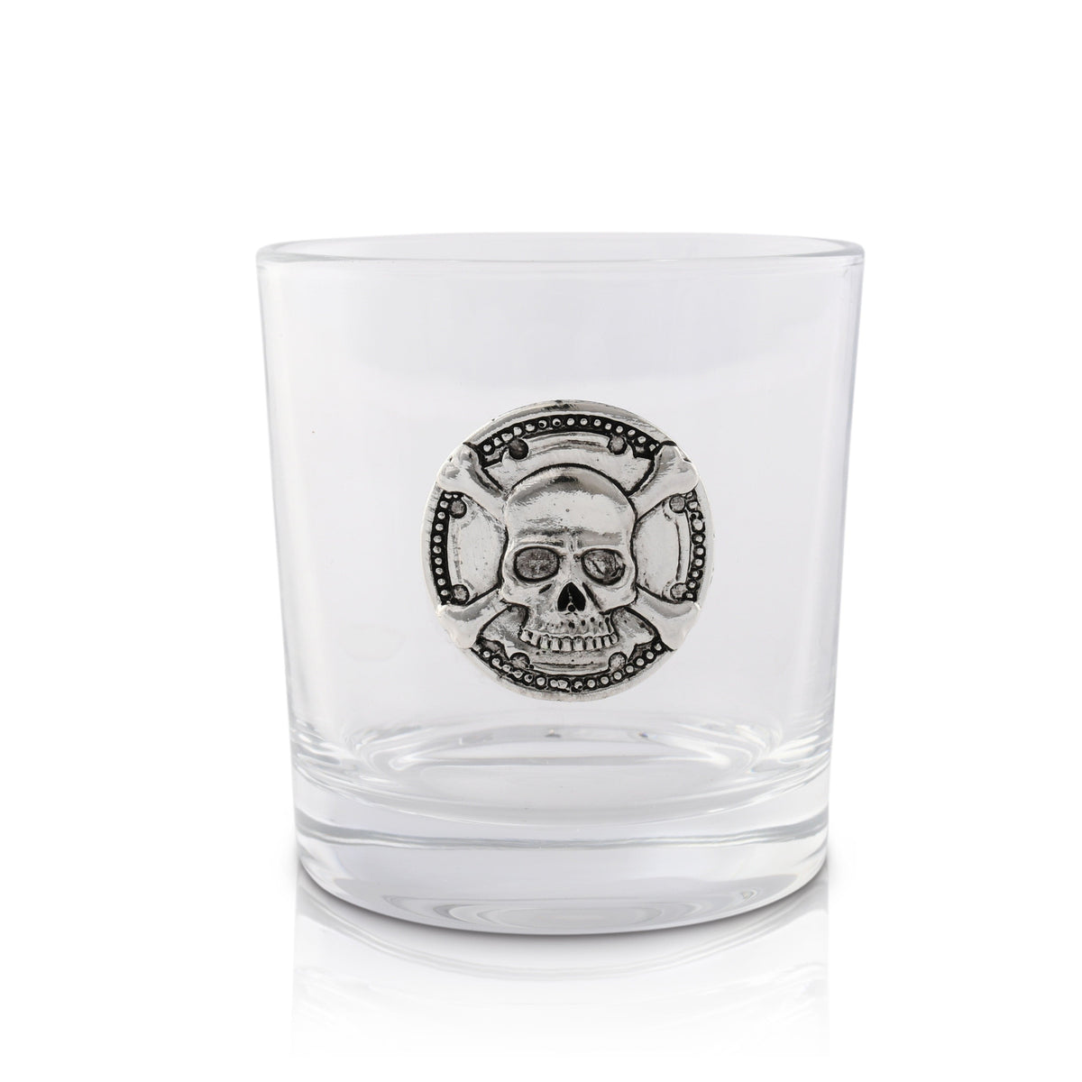 Arthur Court Holidays Skull Bar Glasses Set of 4