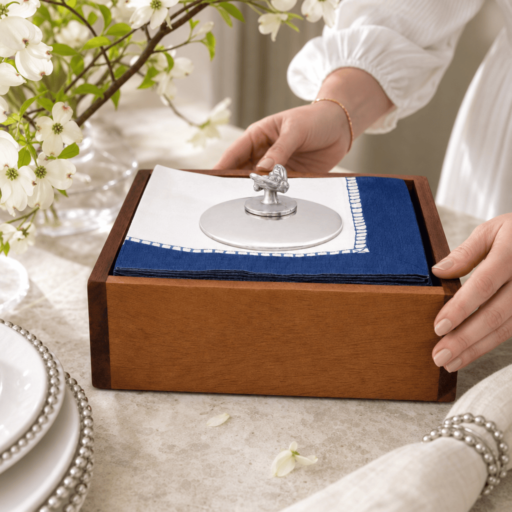 Arthur Court Magnolia Bee Napkin Weight