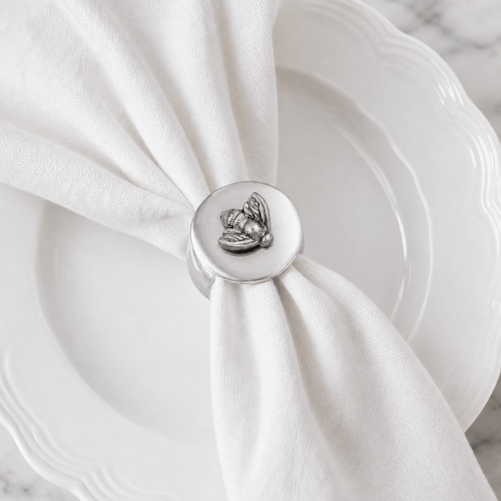 Arthur Court Magnolia Bee Napkin Weight