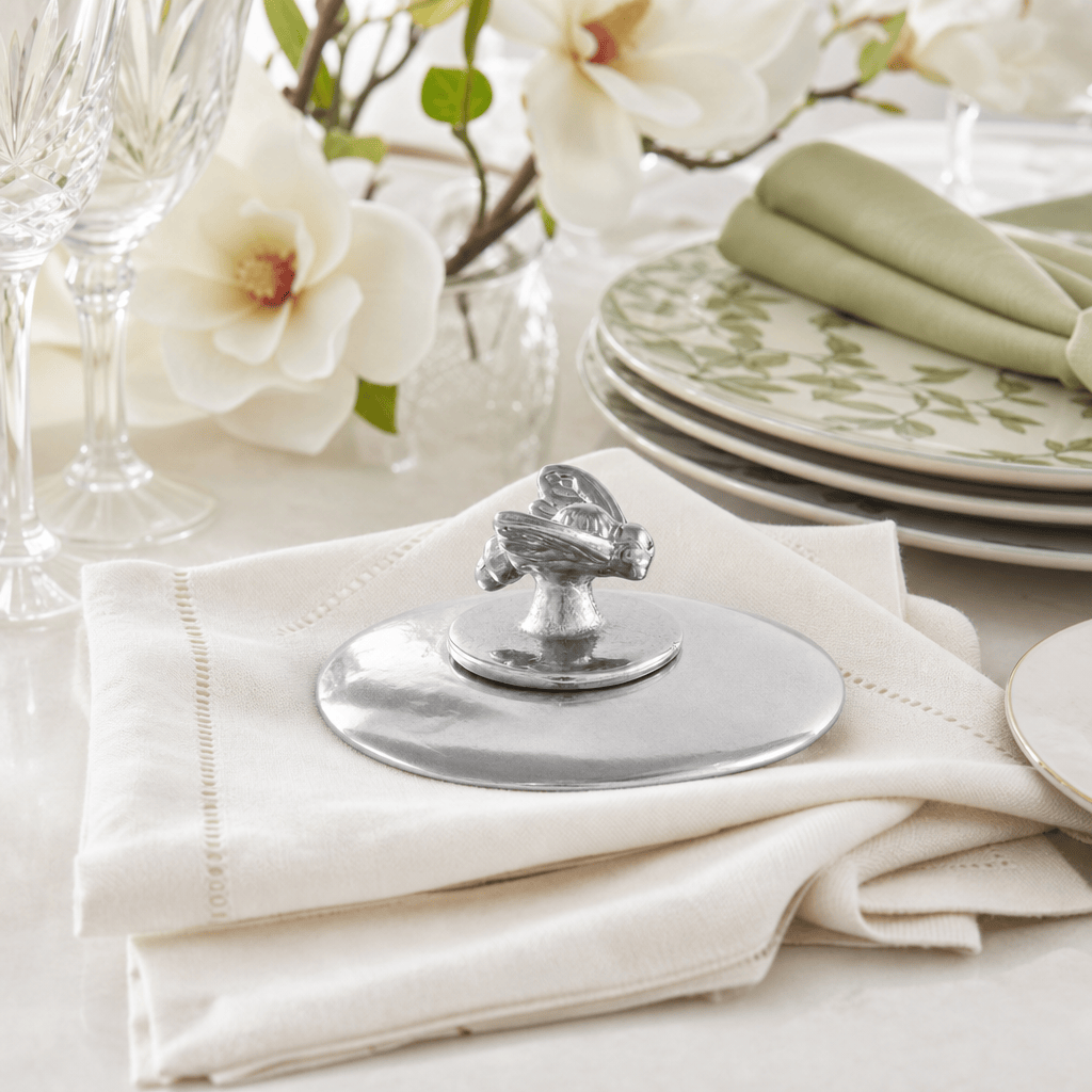 Arthur Court Magnolia Bee Napkin Weight