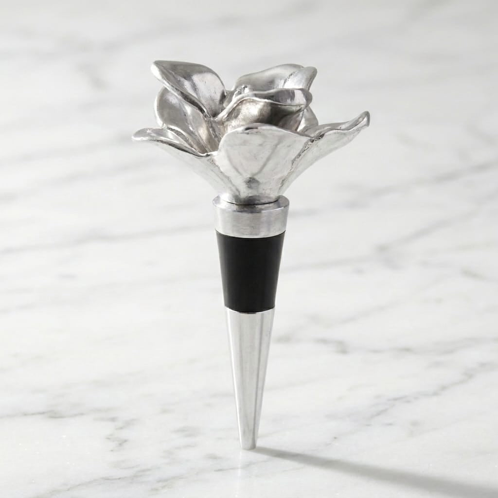Arthur Court Magnolia Bottle Stopper - Magnolia