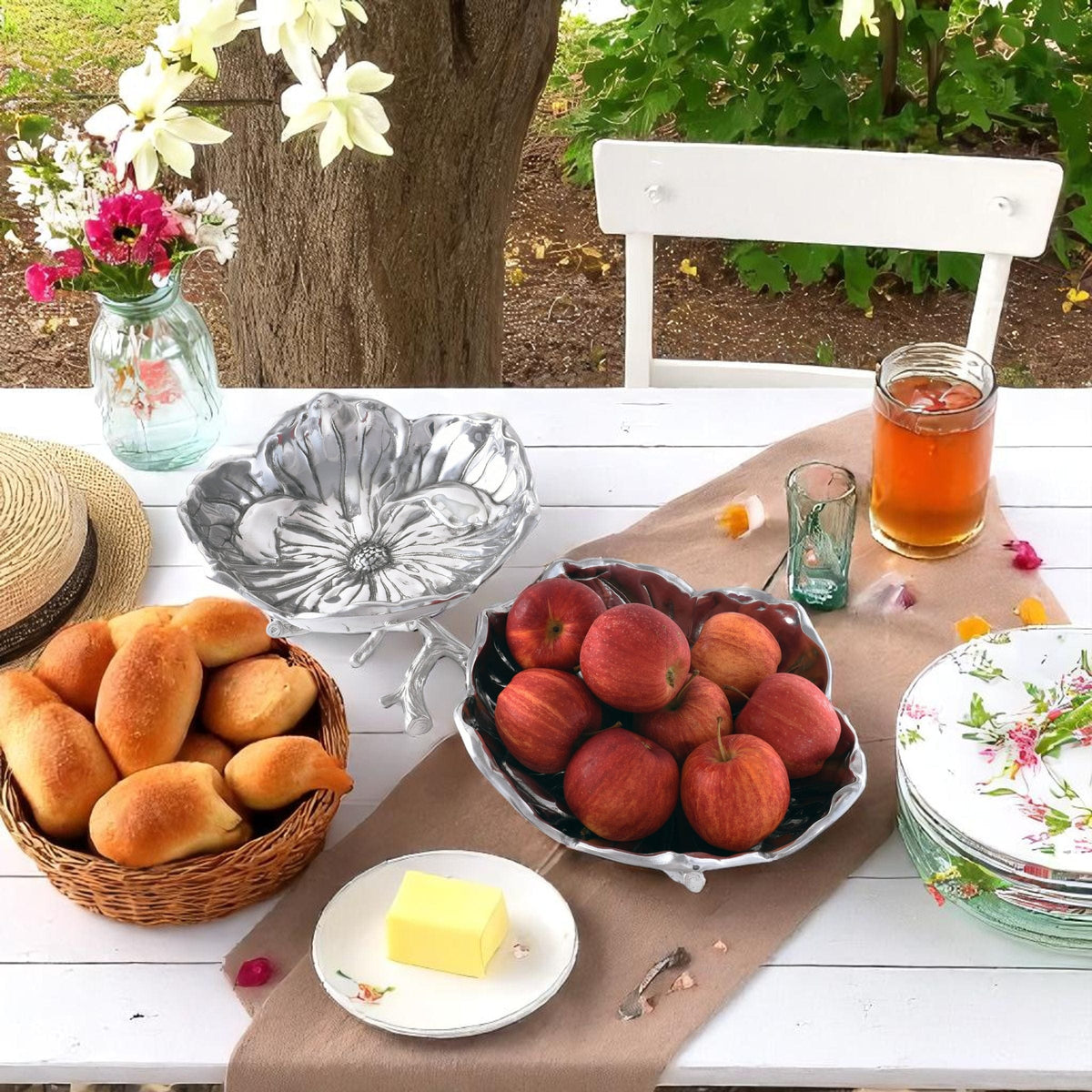 Arthur Court Magnolia Magnolia 2-Bowl Bowl