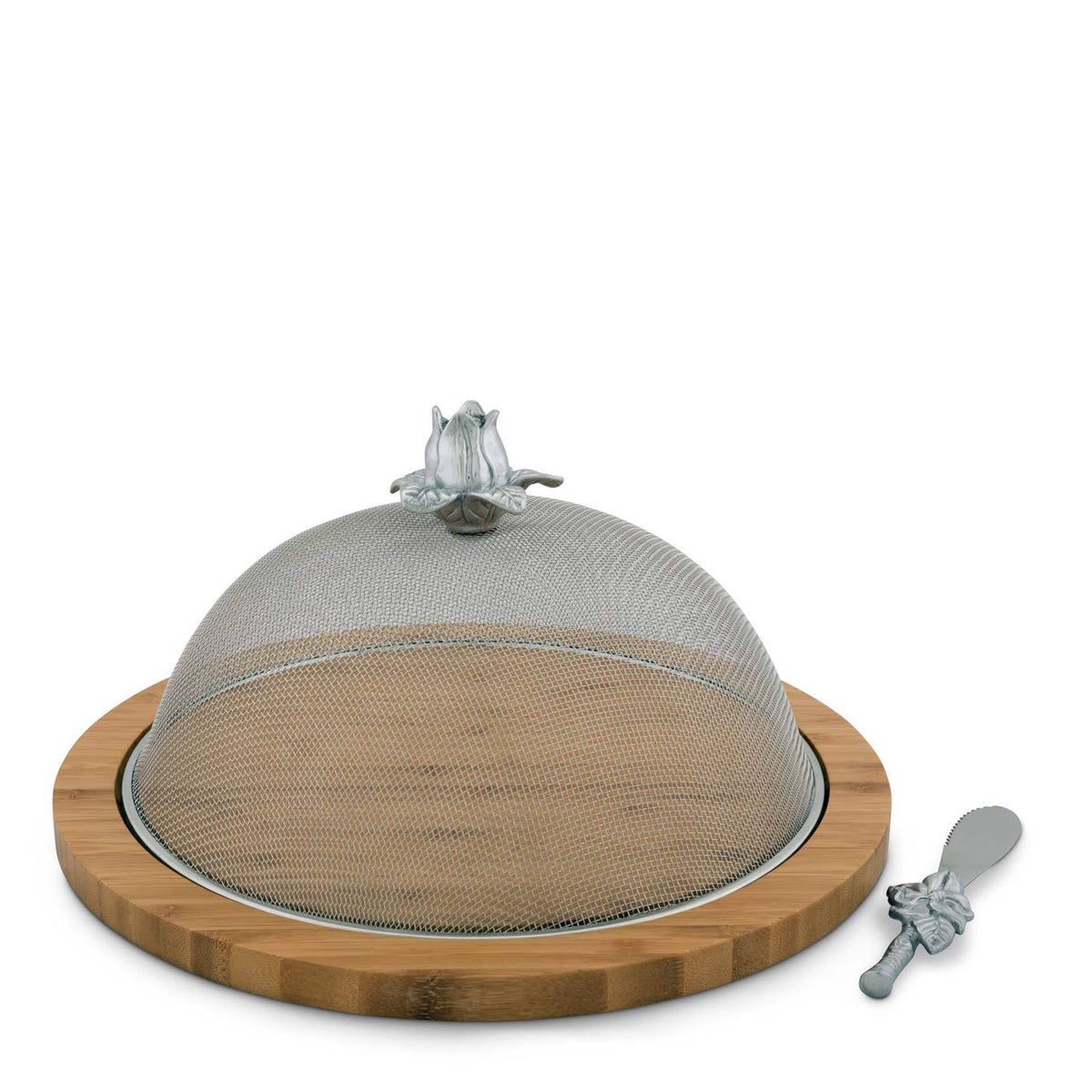 Arthur Court Magnolia Magnolia 3 Piece Picnic Cheese Board / Spreader
