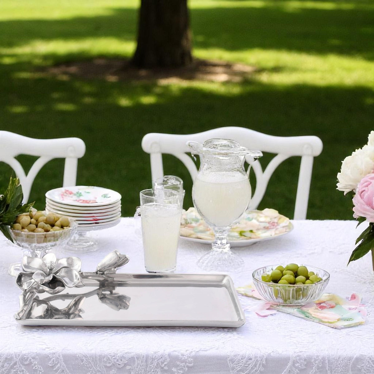 Arthur Court Magnolia Magnolia 6X12 Tray