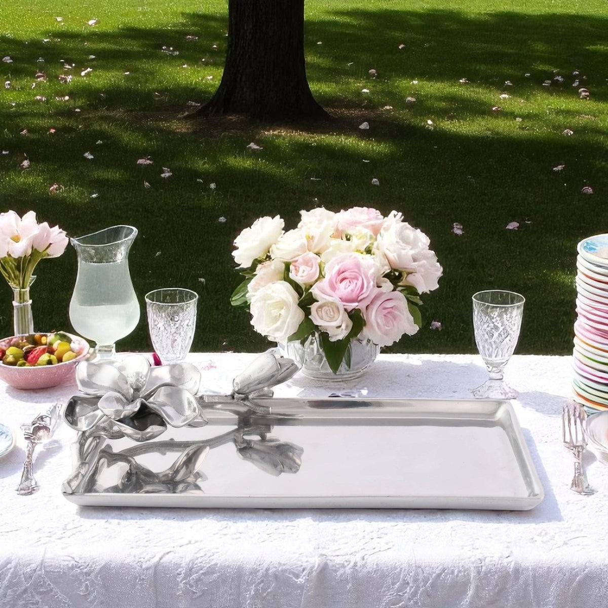 Arthur Court Magnolia Magnolia 6X12 Tray