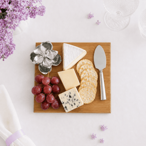 Arthur Court Magnolia Magnolia Bamboo Cheese Set
