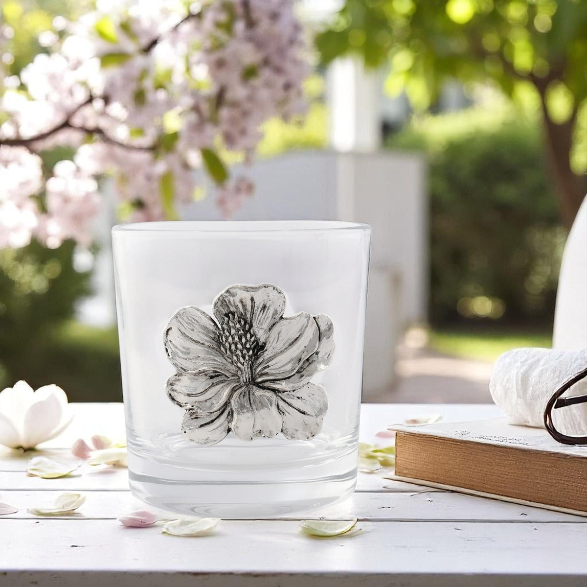 Arthur Court Magnolia Magnolia Bar Glasses Set of 4