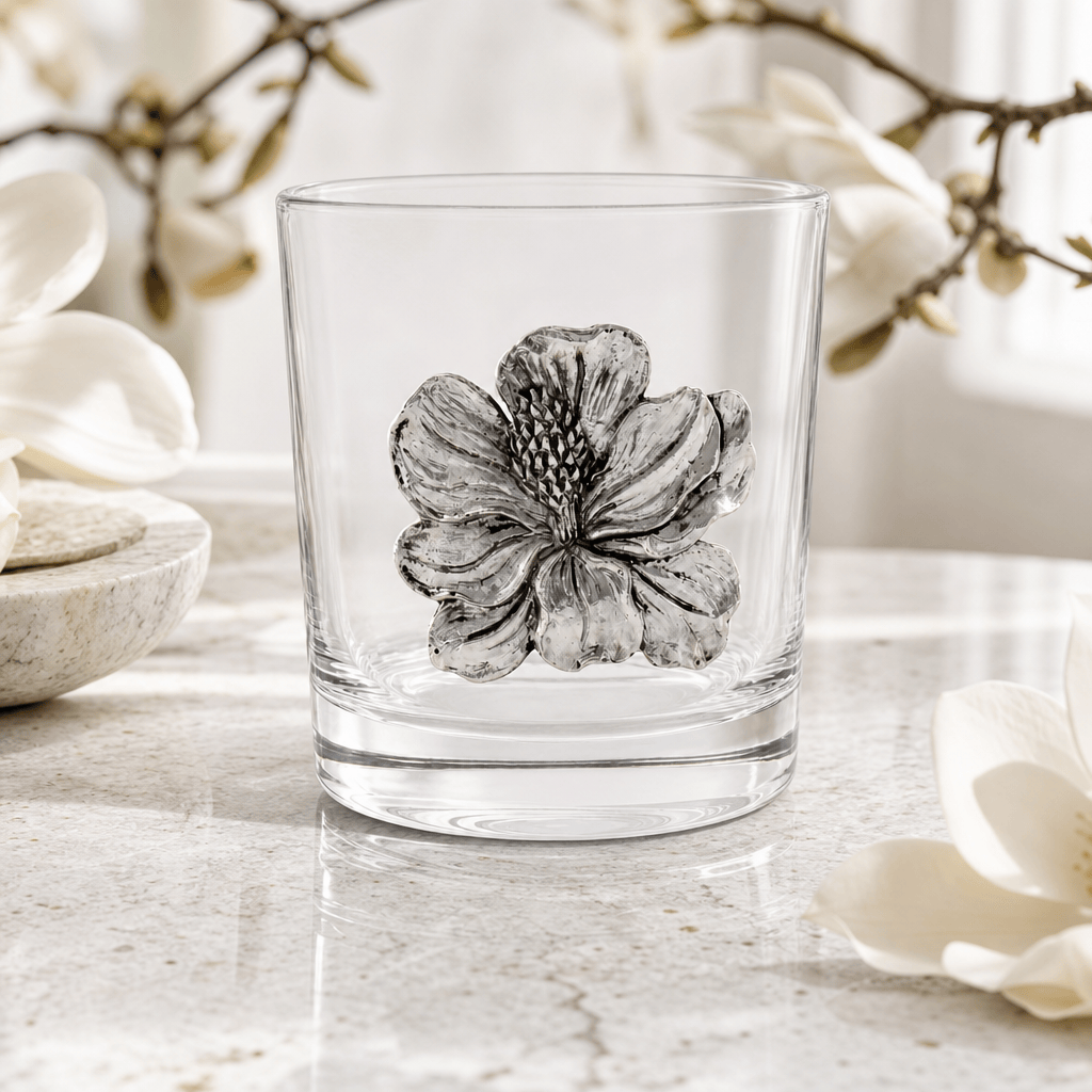 Arthur Court Magnolia Magnolia Bar Glasses Set of 4
