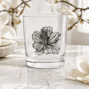 Arthur Court Magnolia Magnolia Bar Glasses Set of 4