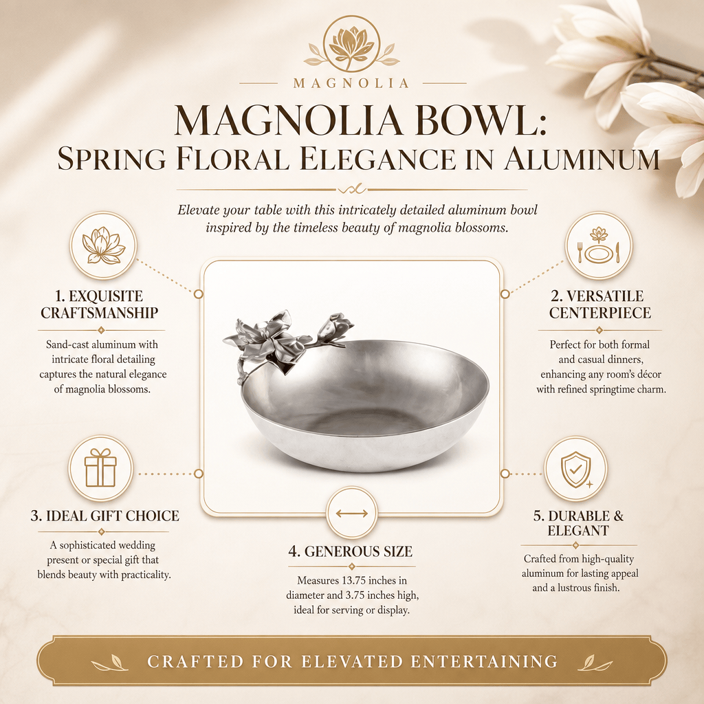 Arthur Court Magnolia Magnolia Bowl