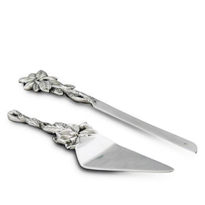 Arthur Court Magnolia Magnolia Cake Knife and Pie Server