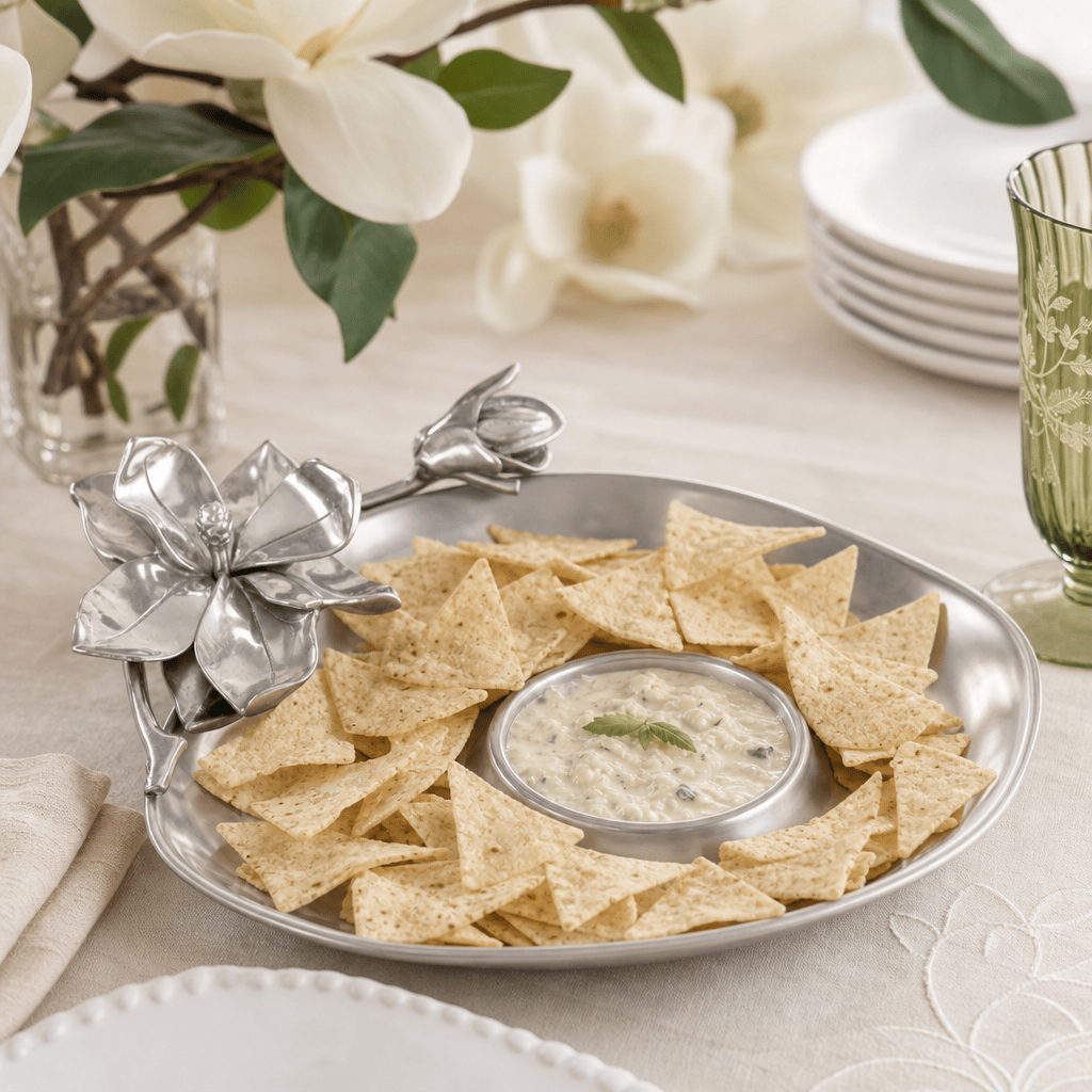 Arthur Court Magnolia Magnolia Chip and Dip