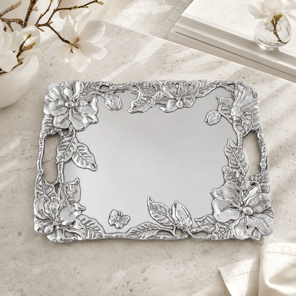 Arthur Court Magnolia Magnolia Clutch Tray