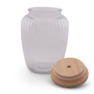 Arthur Court Magnolia Magnolia Knob Glass Canisters