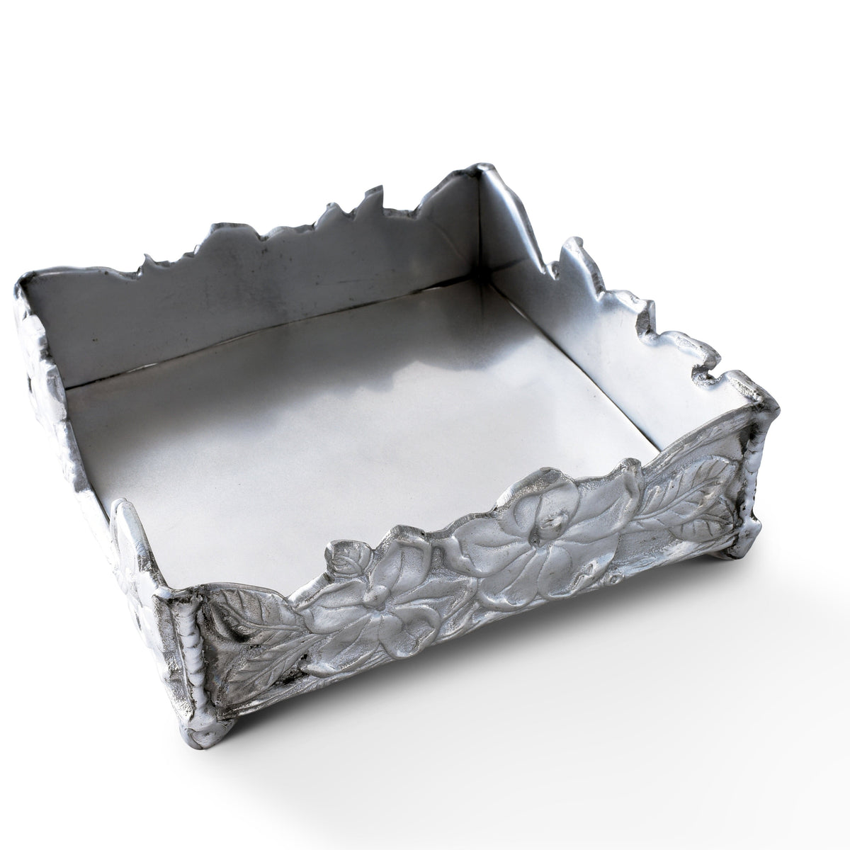 Arthur Court Magnolia Magnolia Luncheon Napkin Box