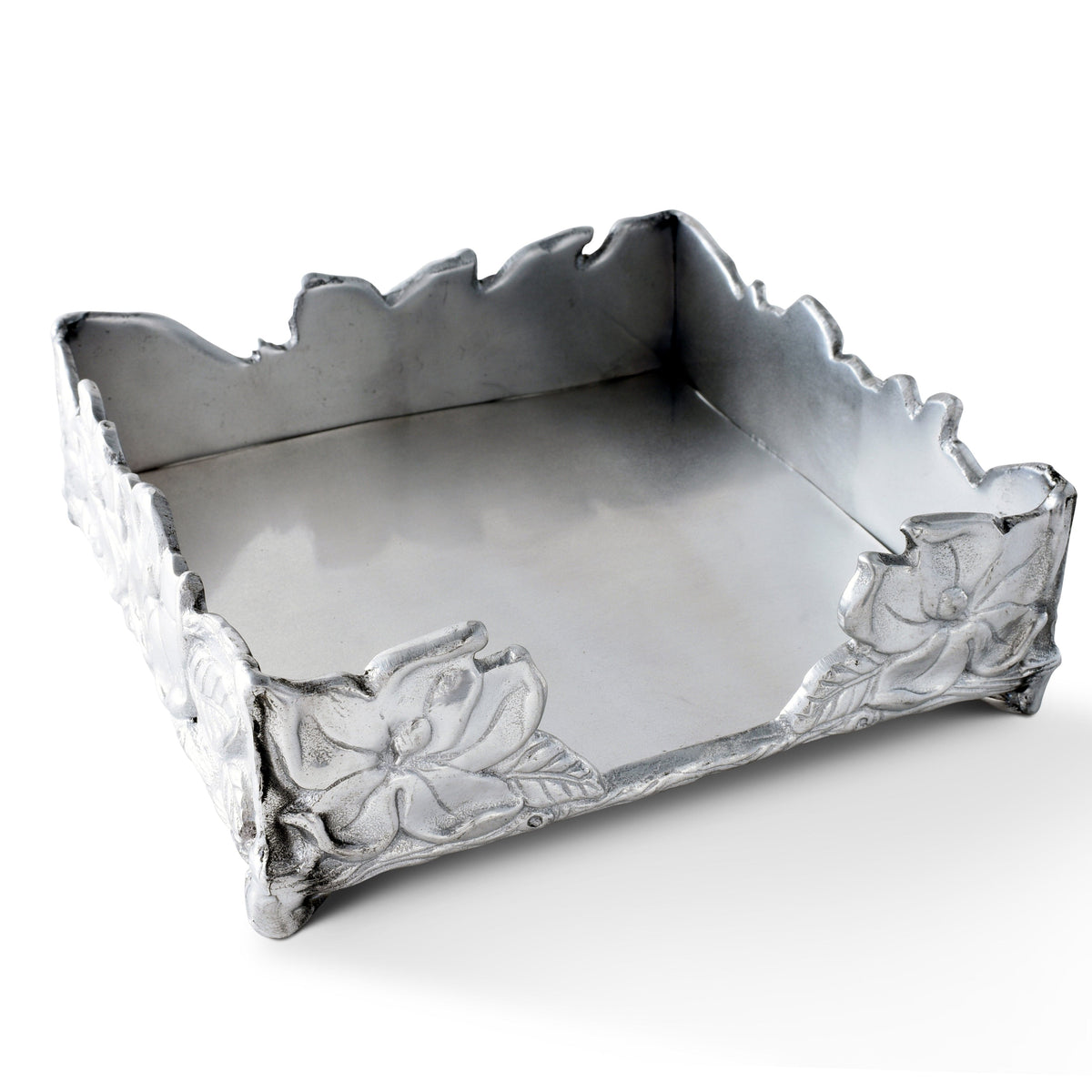 Arthur Court Magnolia Magnolia Luncheon Napkin Box