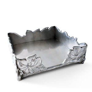 Arthur Court Magnolia Magnolia Luncheon Napkin Box