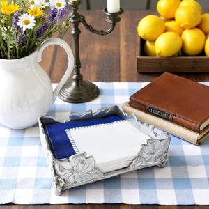 Arthur Court Magnolia Magnolia Luncheon Napkin Box
