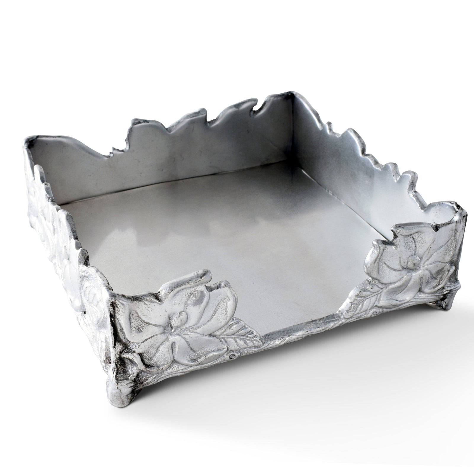 Arthur Court Magnolia Magnolia Luncheon Napkin Box
