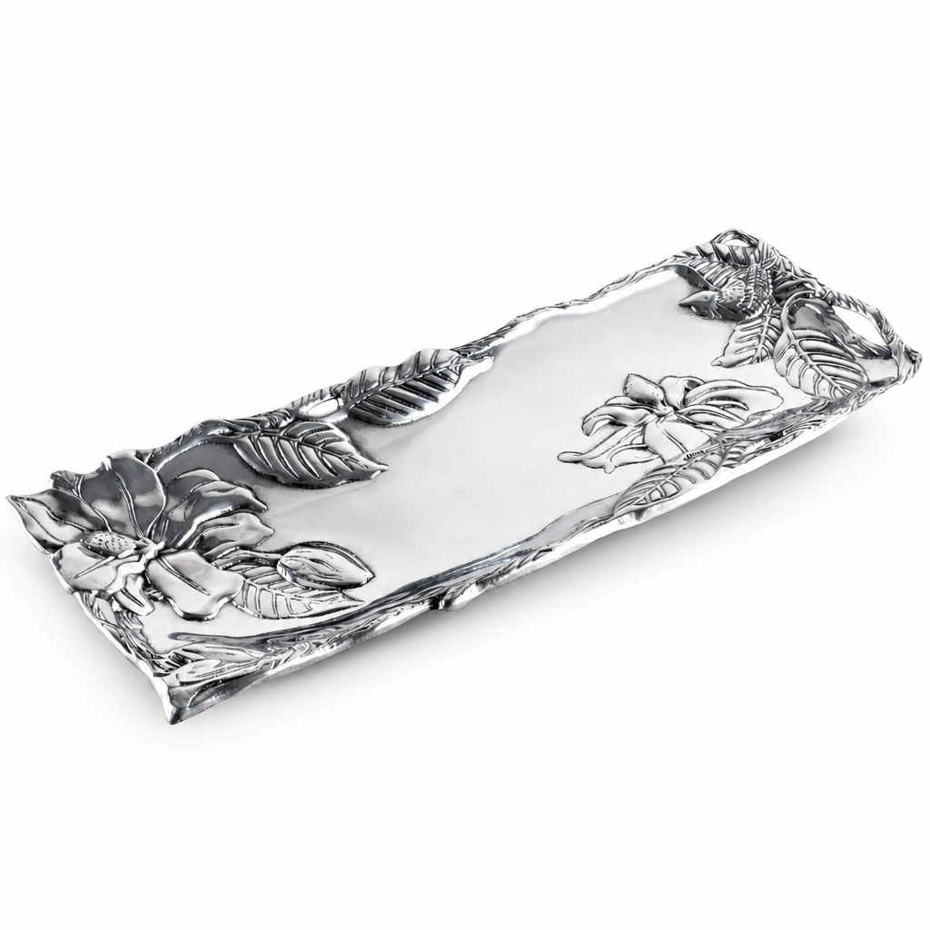 Arthur Court Magnolia Magnolia Oblong Serving Tray