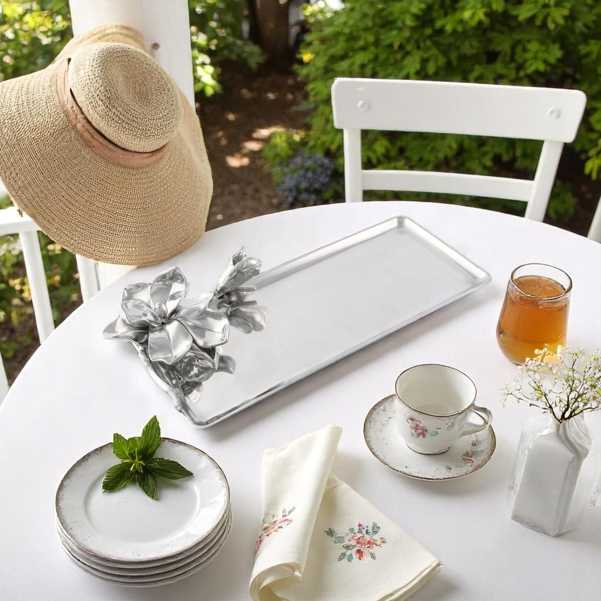 Arthur Court Magnolia Magnolia Oblong Tray