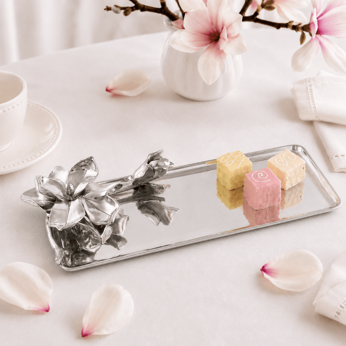 Arthur Court Magnolia Magnolia Oblong Tray
