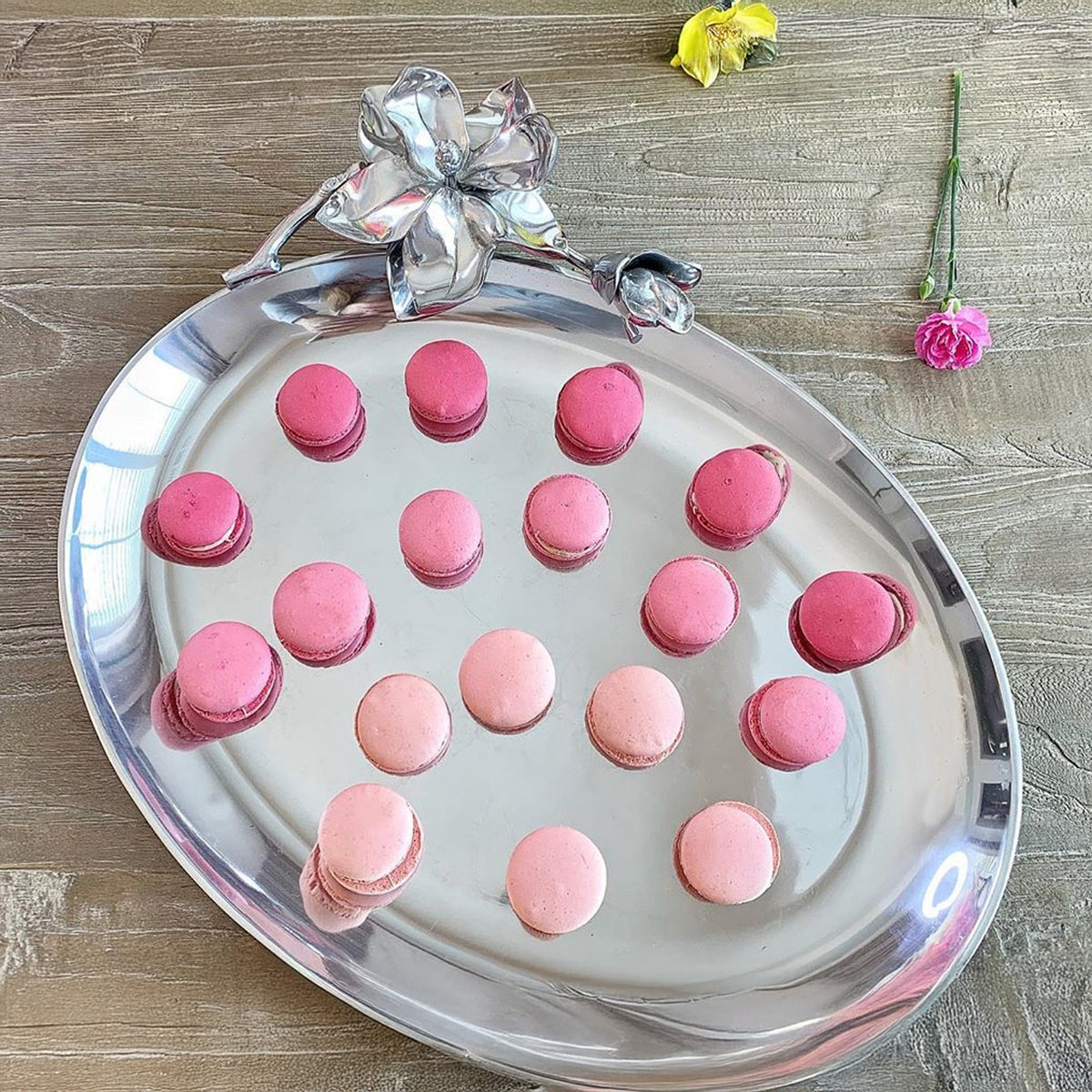 Arthur Court Magnolia Magnolia Oval Platter