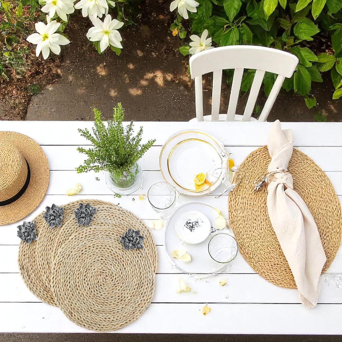 Arthur Court Magnolia Magnolia Placemats - set of 4