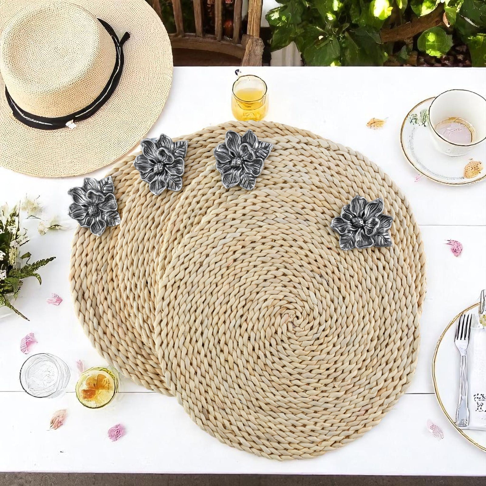 Arthur Court Magnolia Magnolia Placemats - set of 4